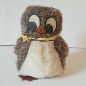 Owl Funny Plush Cloth Toy Brown
